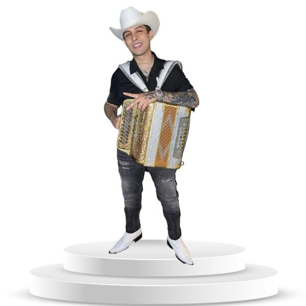 Figura De Cornelio Vega Jr En coroplast A Tamaño Real - Imagen 2