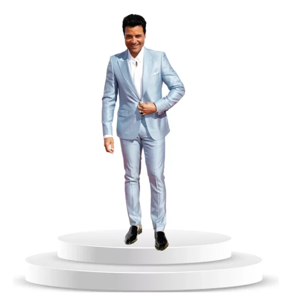 Figura De Chayanne En Coroplast A Tamaño Real - Imagen 3