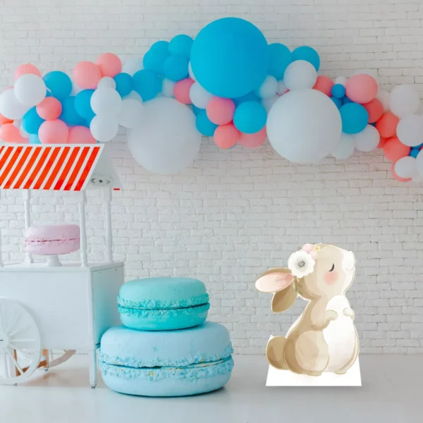 Figura Infantil Conejita En Coroplast Para Evento - Imagen 5