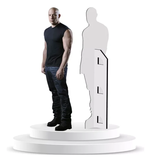 Figura De Dominic Toretto A Tamaño Real En Coroplast