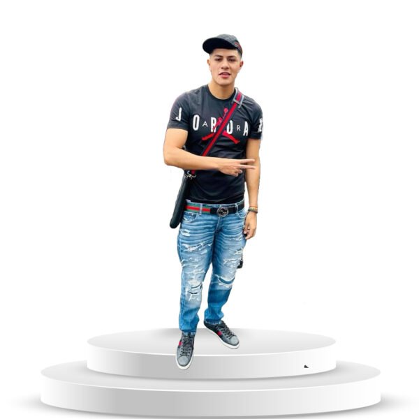 Figura De Coroplast El Bogueto A Tamaño Real En Coroplast - Imagen 2