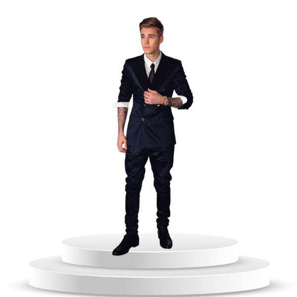 Figura de Justin Bieber a Tamaño Real en Coroplast - Imagen 3
