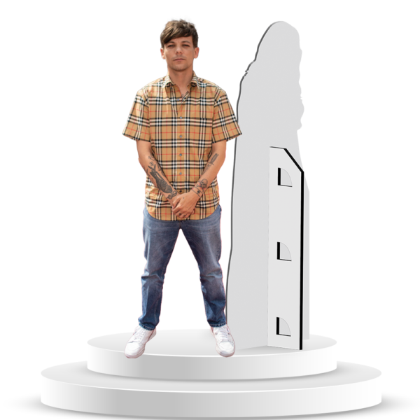 Figura De Louis Tomlinson A Tamaño Real En Coroplast