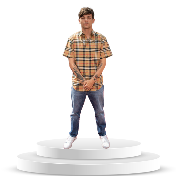 Figura De Louis Tomlinson A Tamaño Real En Coroplast - Imagen 3