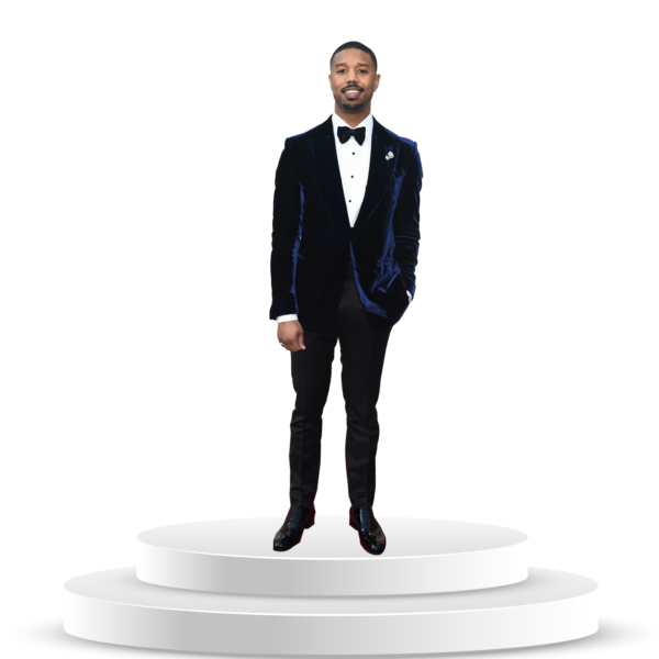 Figura de Michael B. Jordan a Tamaño Real en Coroplast - Imagen 3