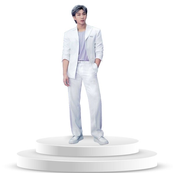 Figura de Rm - Bts en Coroplast a Tamaño Real Con Base - Imagen 2