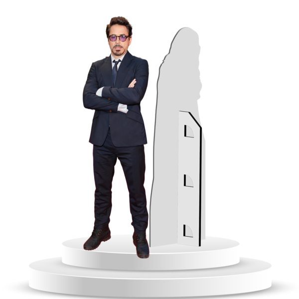 Figura De Robert Downey Jr A Tamaño Real En Coroplast