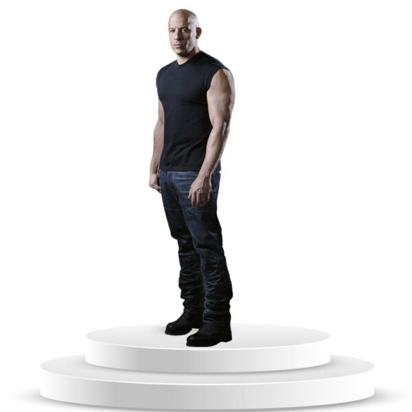 Figura De Dominic Toretto A Tamaño Real En Coroplast - Imagen 3