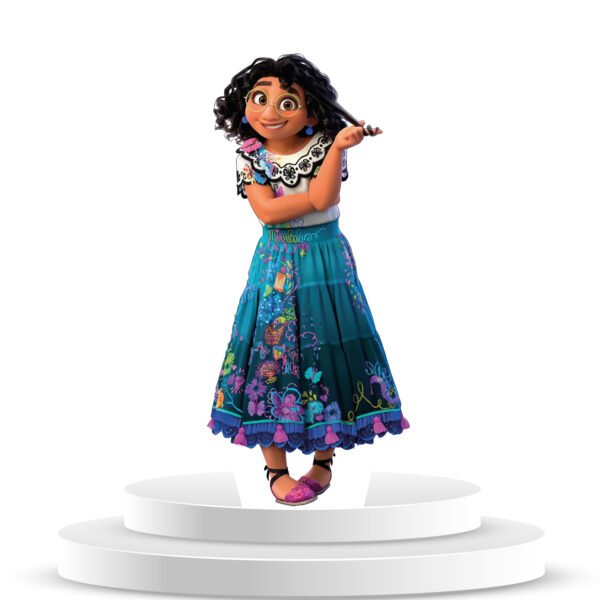 Figura Infantil De Maribel Madrigal En Coroplast A Tamaño Real - Imagen 3