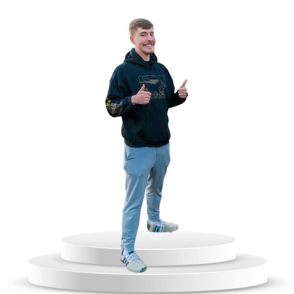 Figura De Mr Beast En Coroplast A Tamaño Real - Imagen 3