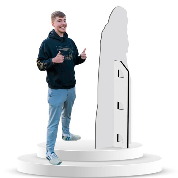 Figura De Mr Beast En Coroplast A Tamaño Real