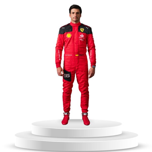 Figura De Corredor Carlos Sainz A Tamaño Real En Coroplast - Imagen 3