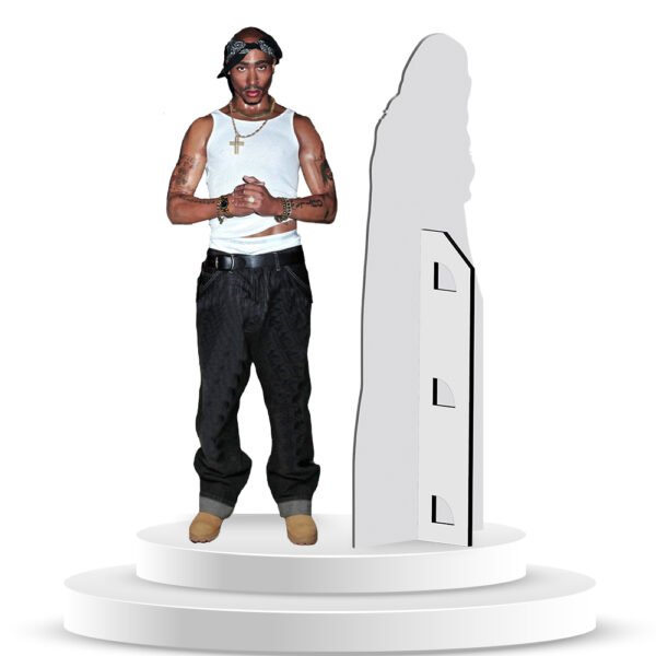 Figura De T2Pac En Coroplast A Tamaño Real