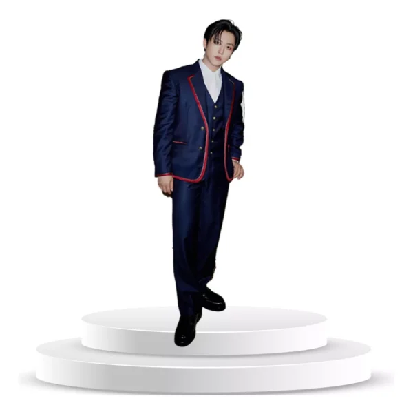 Figura de Changbin - Stray Kids en Coroplast a Tamaño Real - Imagen 3