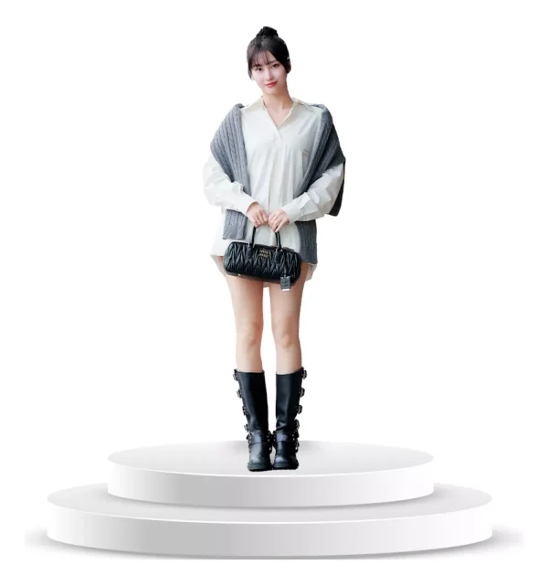 Figura Decortiva De Hirai Momo Twice En Coroplast A Tamaño Real - Imagen 3