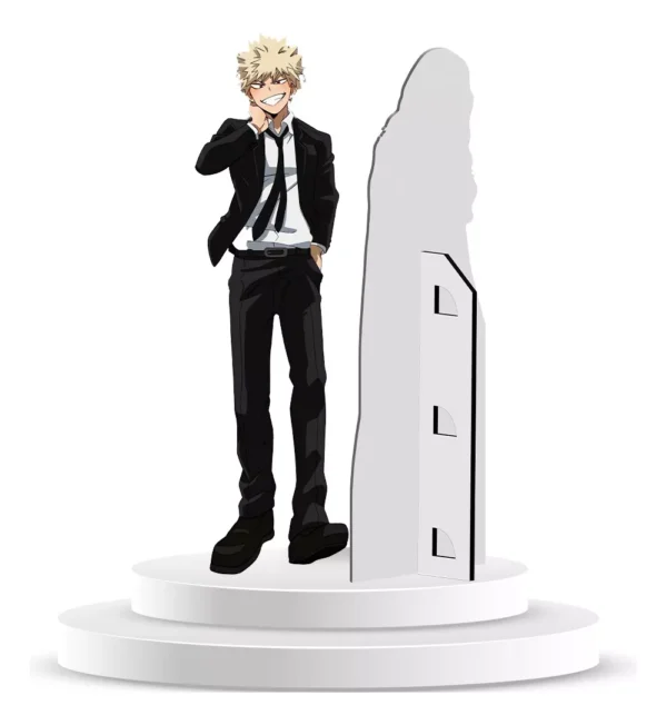 Figura de Katsuki Bakugo en Coroplast a Tamaño Real