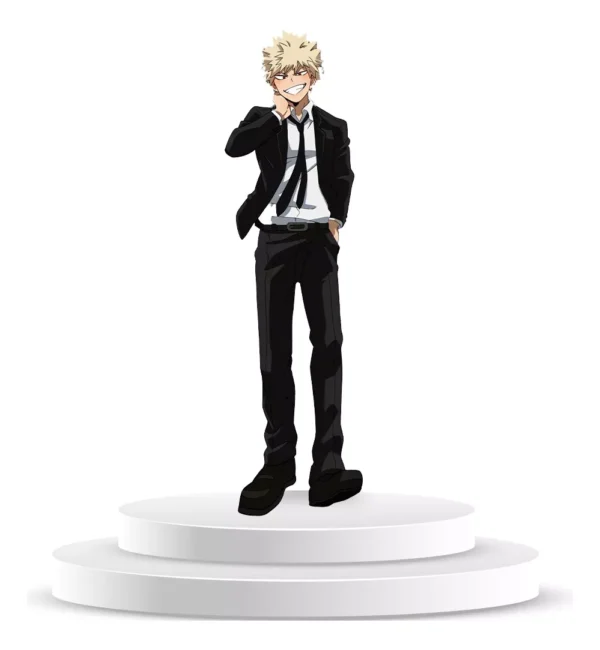 Figura de Katsuki Bakugo en Coroplast a Tamaño Real - Imagen 3