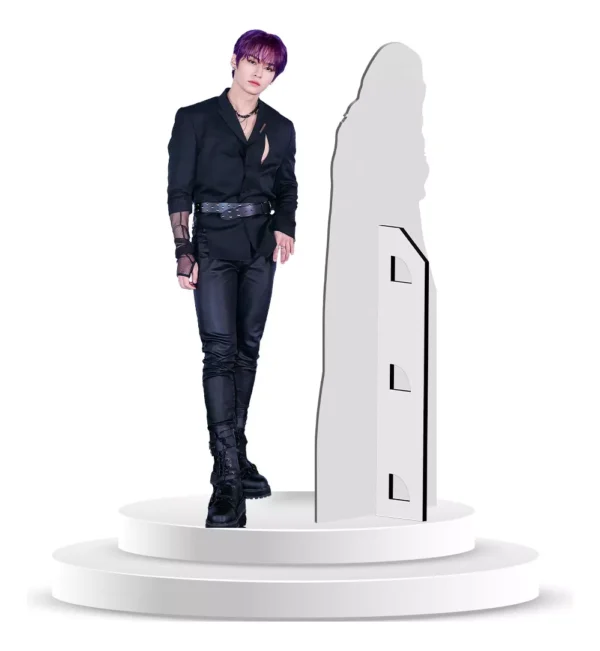Figura Decortiva De Lee Know Stray Kids En Coroplast A Tamaño Real