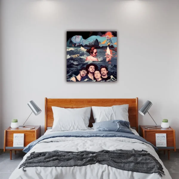 Cuadro Canvas De Morat Portada Disco Antes De Que Amanezca - Imagen 2