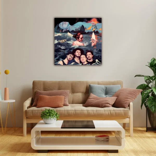 Cuadro Canvas De Morat Portada Disco Antes De Que Amanezca - Imagen 3