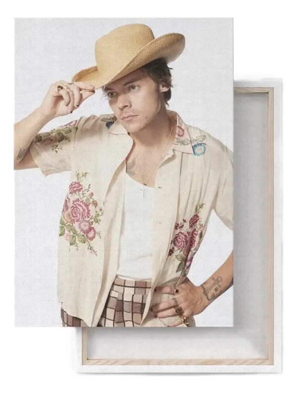 Cuadro Canvas Harry Styles Para Decoracion Cuarto