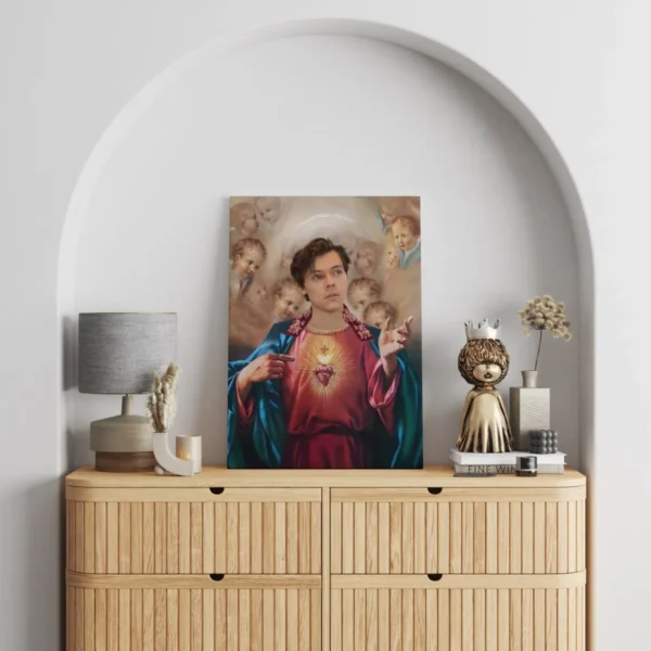 Cuadro Decorativo De San Harry Syles En Canvas Para Sala - Imagen 3