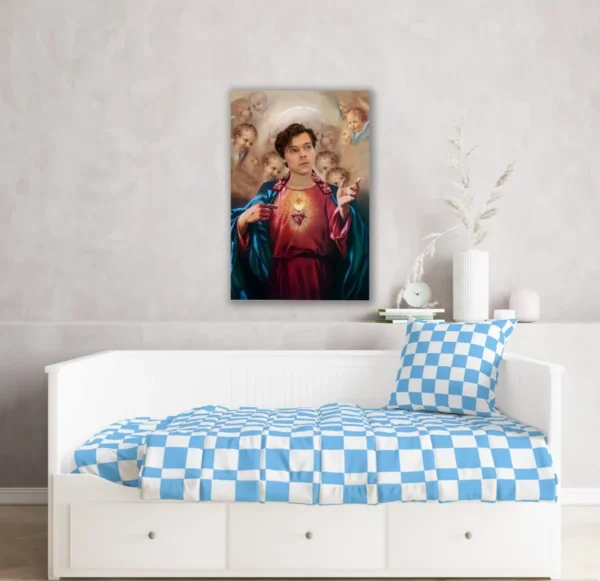 Cuadro Decorativo De San Harry Syles En Canvas Para Sala - Imagen 2