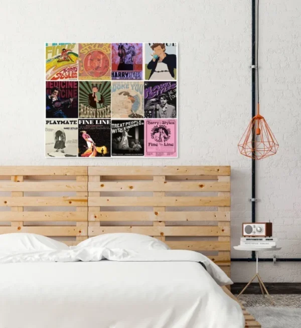 Cuadro Decorativo Harry Styles En Canvas Para Recamara - Imagen 3