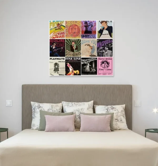 Cuadro Decorativo Harry Styles En Canvas Para Recamara - Imagen 2