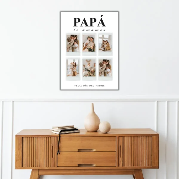 Cuadro Decorativo Regalo Personalizado Para El Dia Del Padre - Imagen 2