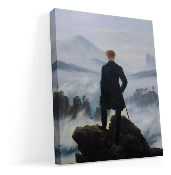 Cuadro El Caminante Sobre El Mar De Nubes Caspar David Fried