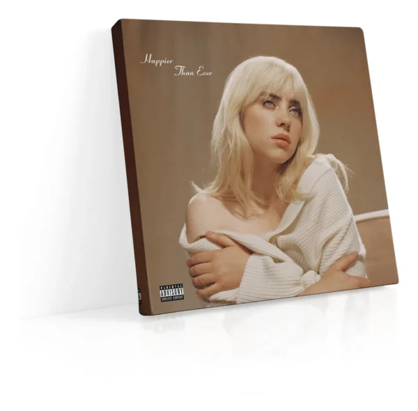 Cuadro Decorativo Billie Eilish Album Music Discografía