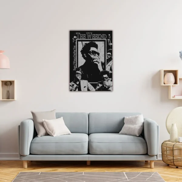 Cuadros Decorativos The Weekend En Lienzo Canvas Die For You - Imagen 3