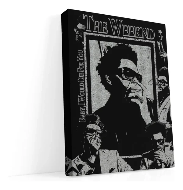Cuadros Decorativos The Weekend En Lienzo Canvas Die For You
