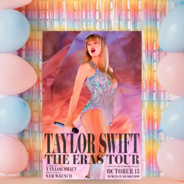 Display Publicitario Taylor Swift The Eras Tour En Coroplast - Imagen 3