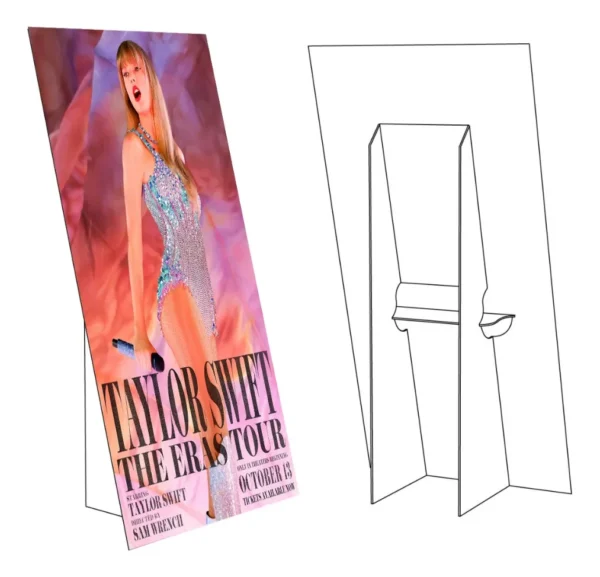 Display Publicitario Taylor Swift The Eras Tour En Coroplast