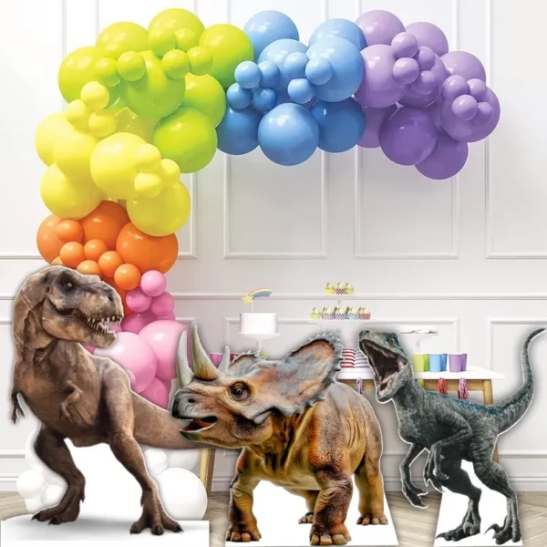 Figuras Decorativas de Dinosaurios Realistas Para Evento - Imagen 3