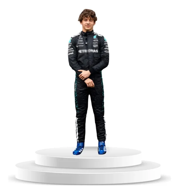 Figura De Coroplast De Kimi Antonelli Con Base A Tamaño Real En Coroplast - Imagen 3