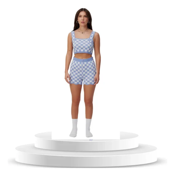 Figura De Coroplast De  Millie Bobby Brown Con Base A Tamaño Real En Coroplast