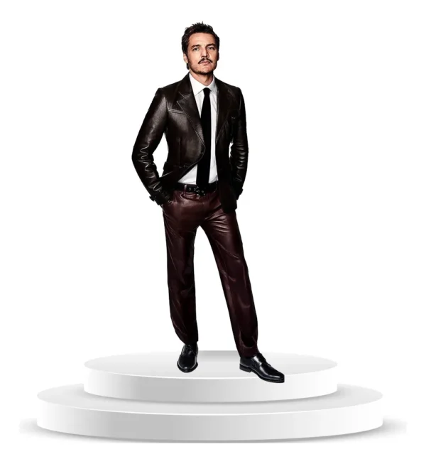 Figura De Coroplast De Pedro Pascal Con Base A Tamaño Real En Coroplast - Imagen 3