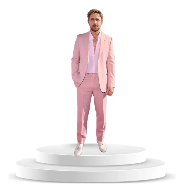 Figura De Coroplast De Ryan Gosling De Ken Con Base A Tamaño Real En Coroplast - Imagen 3