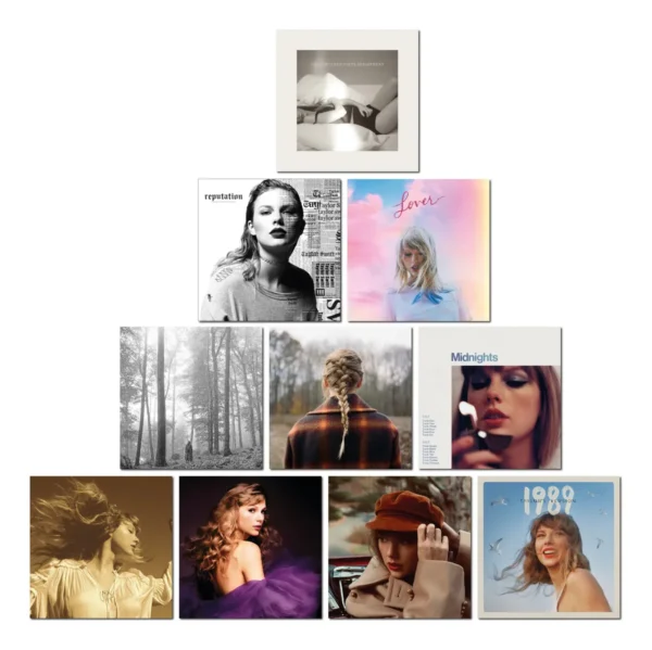 Set De Cuadros Decorativos De Taylor Swift En Pvc Album