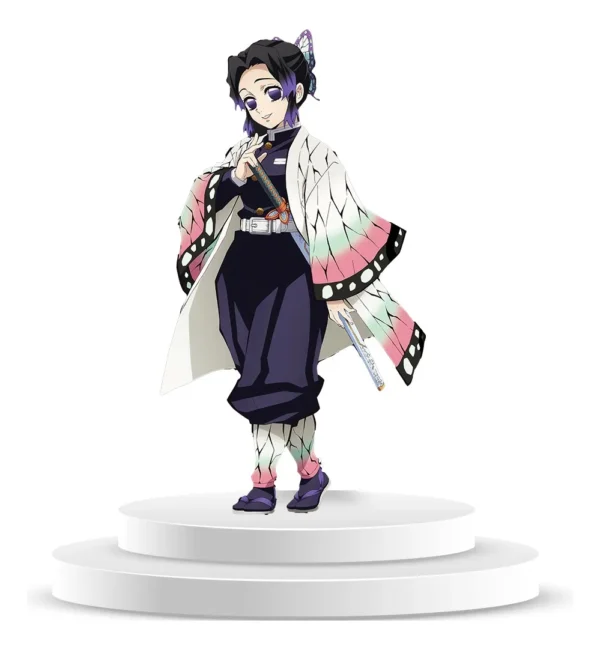 Figura De Coroplast De Shinobu Kocho Con Base A Tamaño Real En Coroplast - Imagen 3