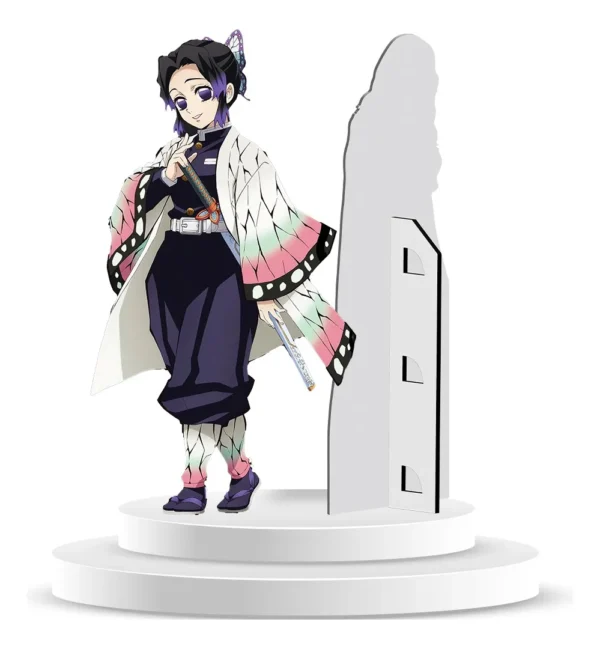 Figura De Coroplast De Shinobu Kocho Con Base A Tamaño Real En Coroplast