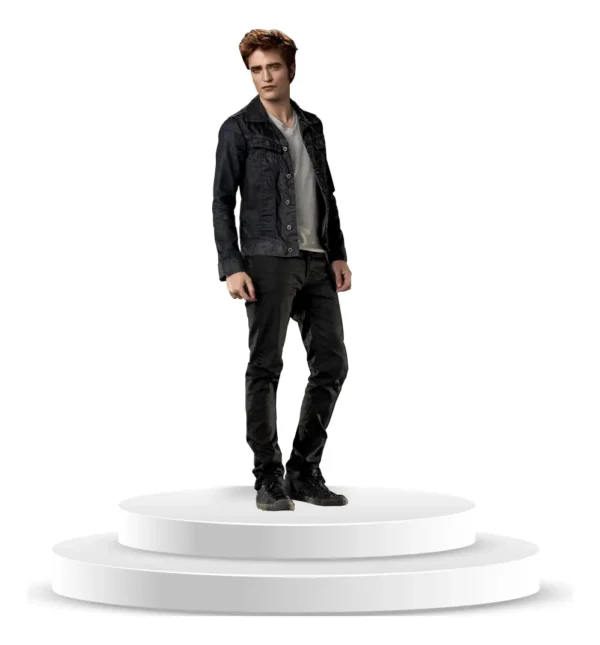 Figura De Coroplast De Edward Cullen Con Base A Tamaño Real En Coroplast - Imagen 3