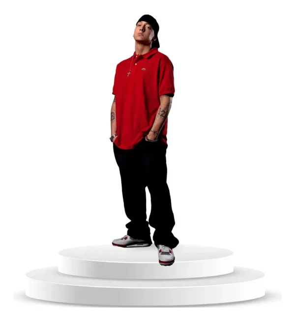 Figura De Coroplast De Eminem Con Base A Tamaño Real En Coroplast - Imagen 3