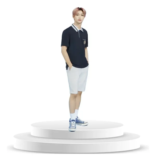 Figura De Coroplast De Felix - Stray Kids Con Base A Tamaño Real En Coroplast - Imagen 3