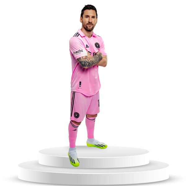 Figura De Coroplast De Messi Con Base A Tamaño Real En Coroplast - Imagen 3