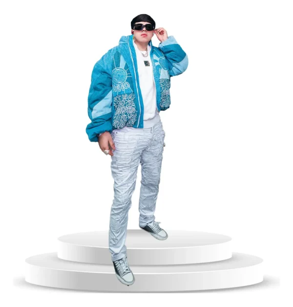 Figura de Oscar Maydon a Tamaño Real en Coroplast con Base - Imagen 3