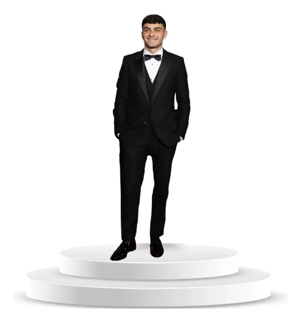 Figura De Coroplast De Pedri Gonzalez Con Base A Tamaño Real En Coroplast - Imagen 3